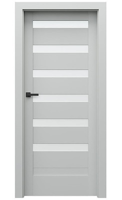 AKCE! Interiérové dveře Verte HOME D.6 Portadecor ŠEDÁ