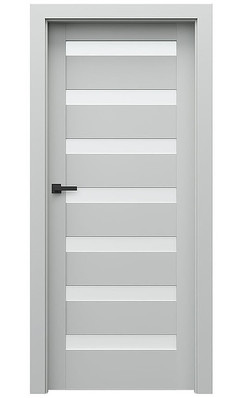 AKCE! Interiérové dveře Verte HOME D.7 Portadecor ŠEDÁ