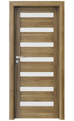 AKCE! Interiérové dveře Verte HOME D.7 Portasynchro 3D AKÁT MEDOVÝ