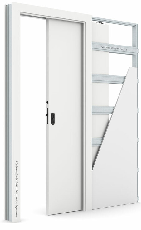 Posuvné dveře do pouzdra (do zdi) Porta DECOR P Portadecor BÍLÁ