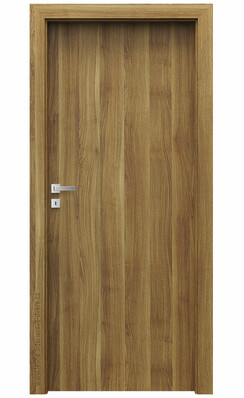 Posuvné dveře do pouzdra (do zdi) Porta DECOR P se zárubní KOMPAKT Portasynchro 3D AKÁT MEDOVÝ 2