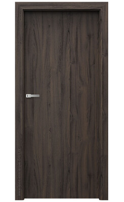 Posuvné dveře do pouzdra (do zdi) Porta DECOR P se zárubní KOMPAKT Portasynchro 3D DUB TMAVÝ 2
