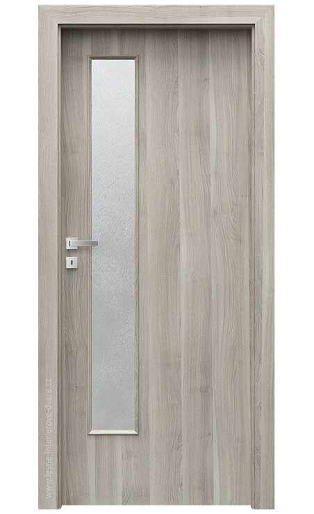 AKCE! Interiérové dveře Porta DECOR L Portasynchro 3D AKÁT STŘÍBRNÝ