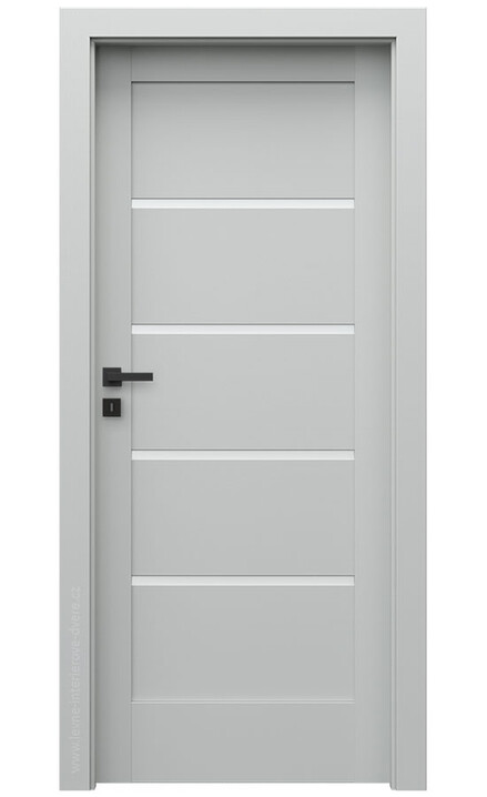 AKCE! Interiérové dveře Verte HOME G.4 Portadecor ŠEDÁ