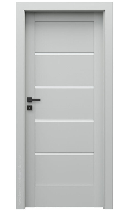 AKCE! Interiérové dveře Verte HOME G.4 Portadecor ŠEDÁ