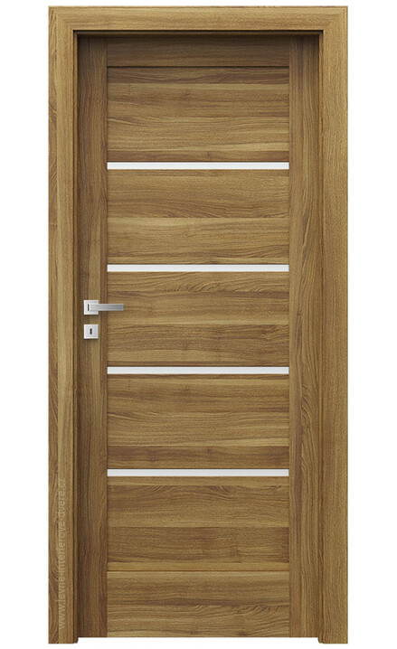 AKCE! Interiérové dveře Verte HOME G.4 Portasynchro 3D AKÁT MEDOVÝ