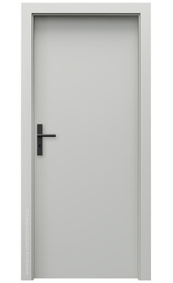 Interiérové dveře Porta VECTOR T (povrch sk.III Lak UV Premium Plus) ŠEDÁ (RAL 7035)