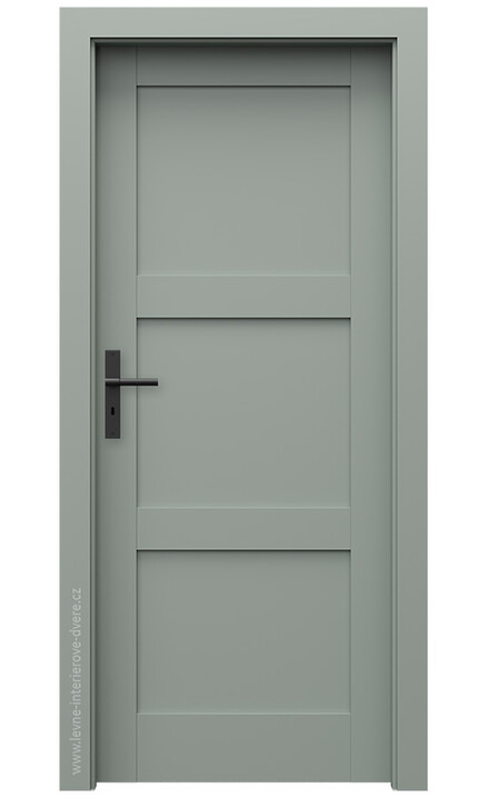 Interiérové dveře Porta GRANDE B.0 (povrch sk.III) Lak UV Premium Plus ŠALVĚJ