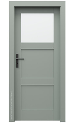 Interiérové dveře Porta GRANDE B.1 (povrch sk.III) Lak UV Premium Plus ŠALVĚJ