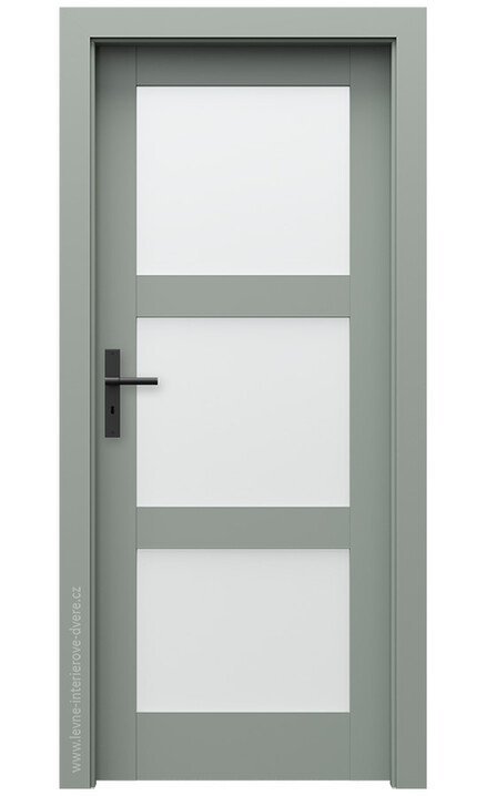 Interiérové dveře Porta GRANDE B.3 (povrch sk.III) Lak UV Premium Plus ŠALVĚJ