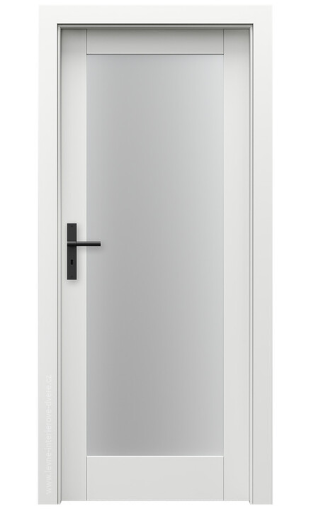 Interiérové dveře Porta GRANDE A.1 (povrch sk.III) Lak UV Premium Plus BÍLÝ