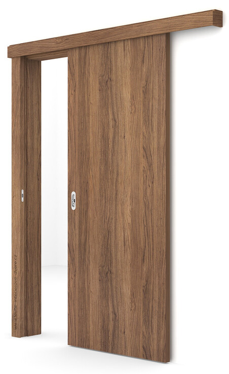 Posuvné dveře na stěnu (na zeď) Porta DECOR P (povrch Traditional - klasický sk.II) DUB KALIFORNIA