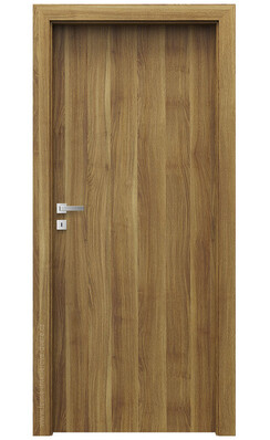 Posuvné dveře na stěnu (na zeď) Porta DECOR P (povrch Rustic - výrazný sk.I) AKÁT MEDOVÝ 2