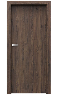 Posuvné dveře na stěnu (na zeď) Porta DECOR P (povrch Rustic - výrazný sk.I) DUB ŠARLATOVÝ 2