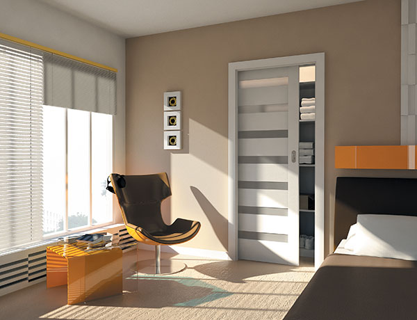 Posuvn&eacute; dveře do pouzdra