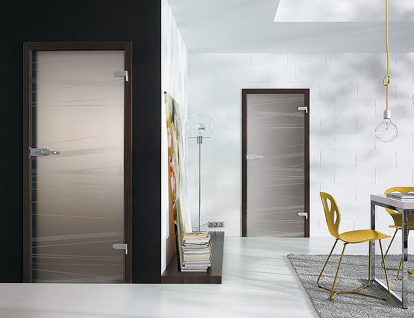 Skleněn&eacute; dveře